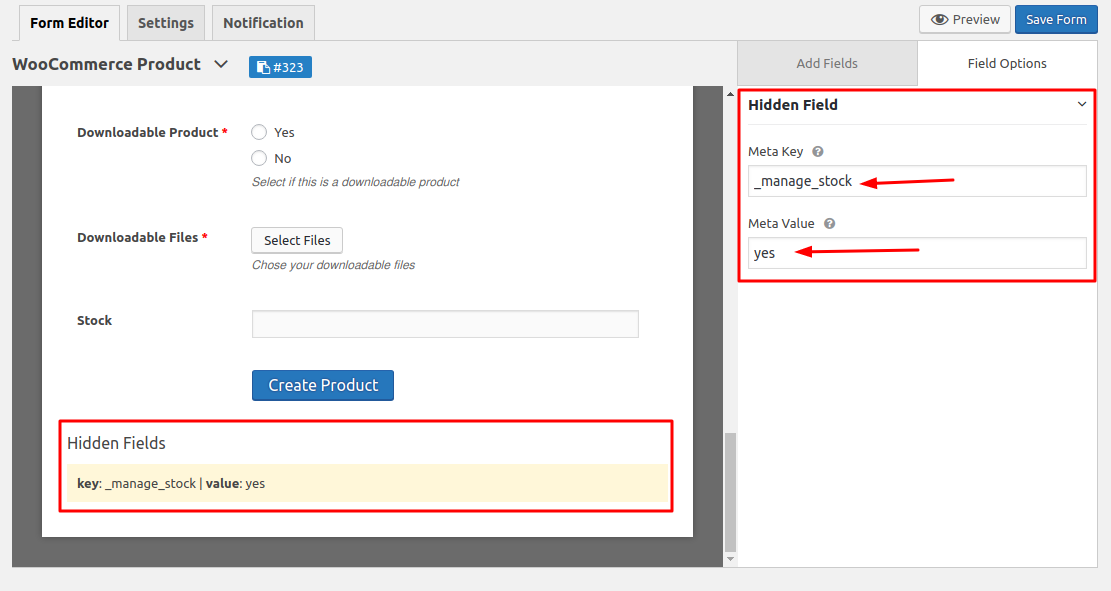 WooCommerce stock management